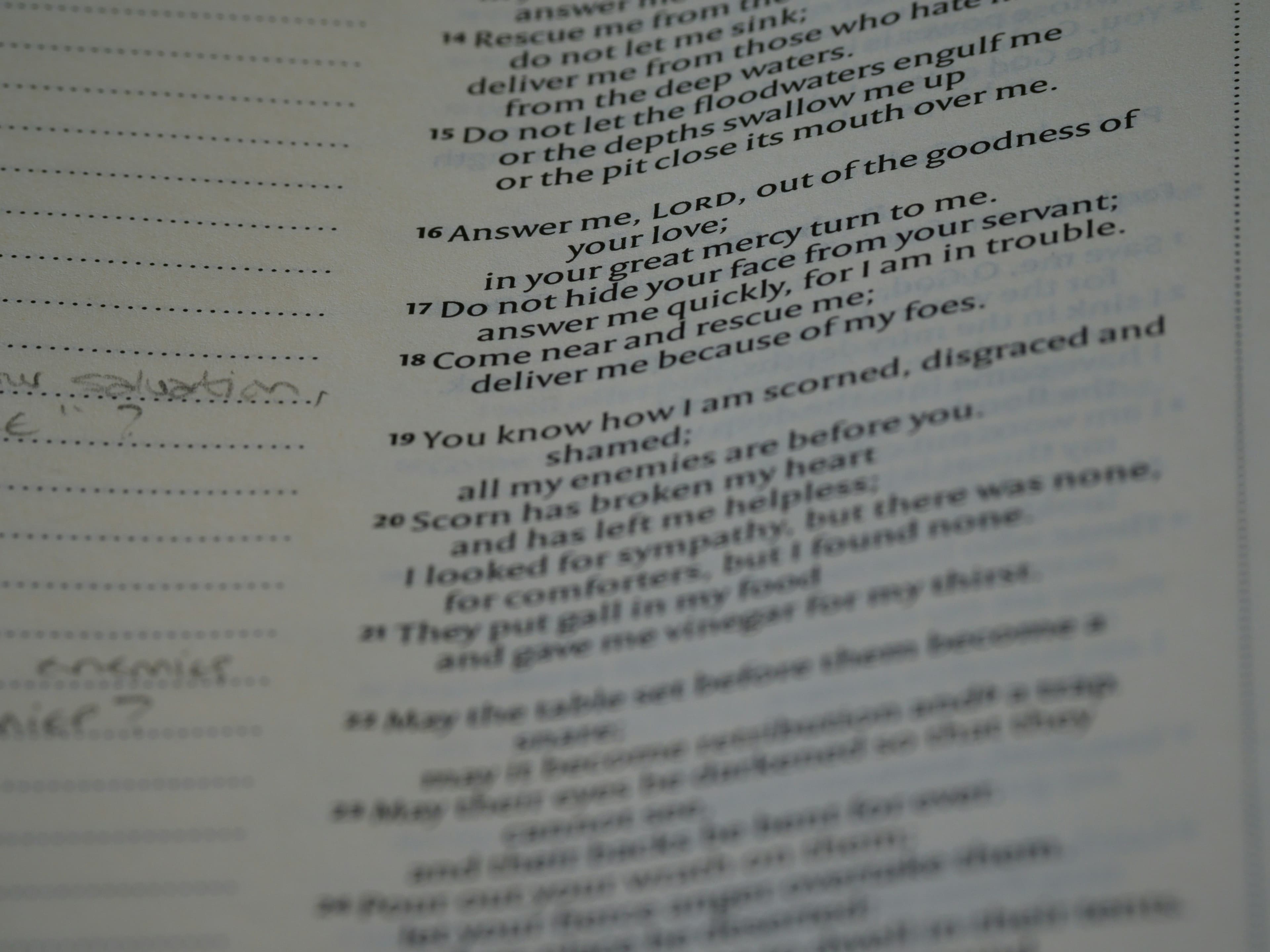 Professional reviewing resume with magnifying glass showing attention to detail and quality control